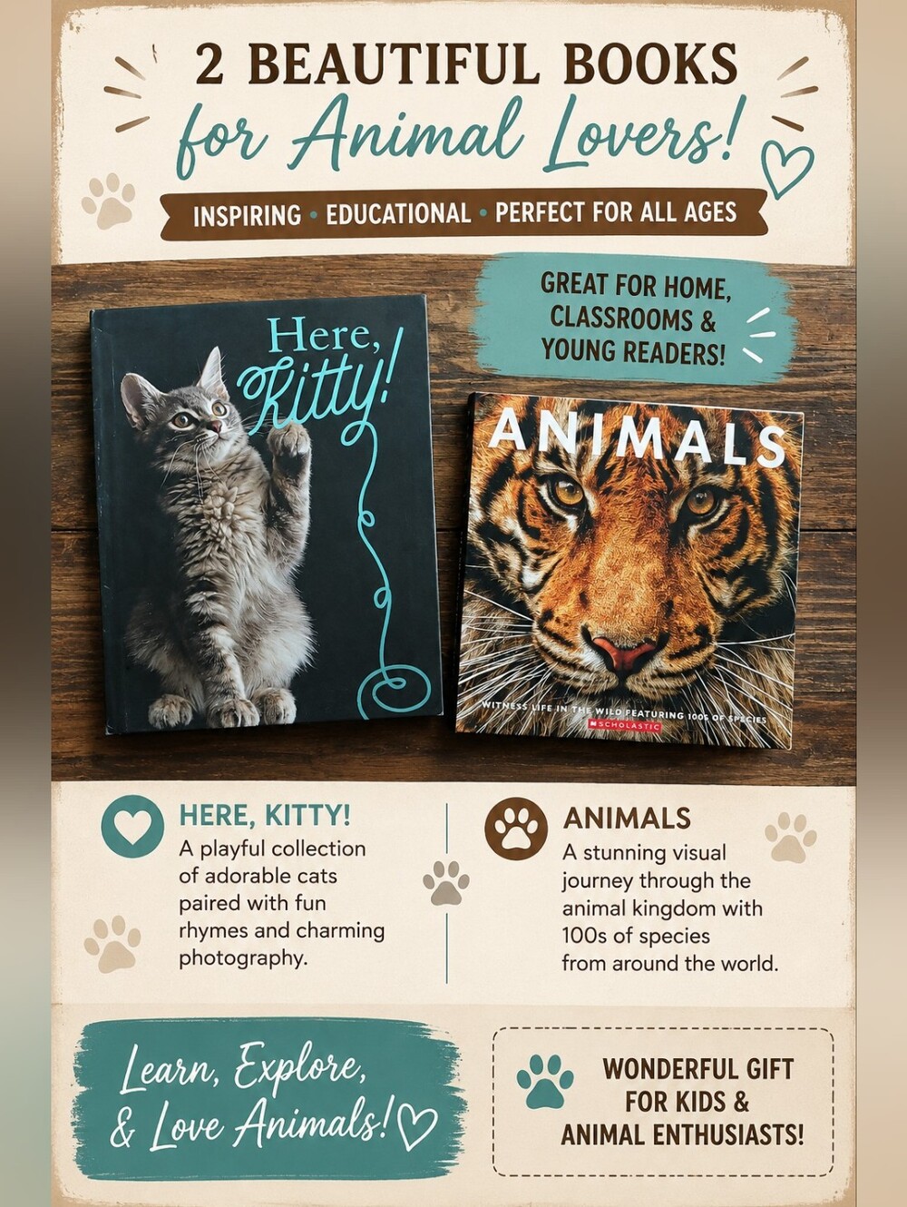 Scholastic Amazing World of Animals Cat & Animals